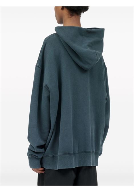 felpa con logo inverso unisex nero antracite in cotone MAISON MARGIELA | S50GU0216 S25570860